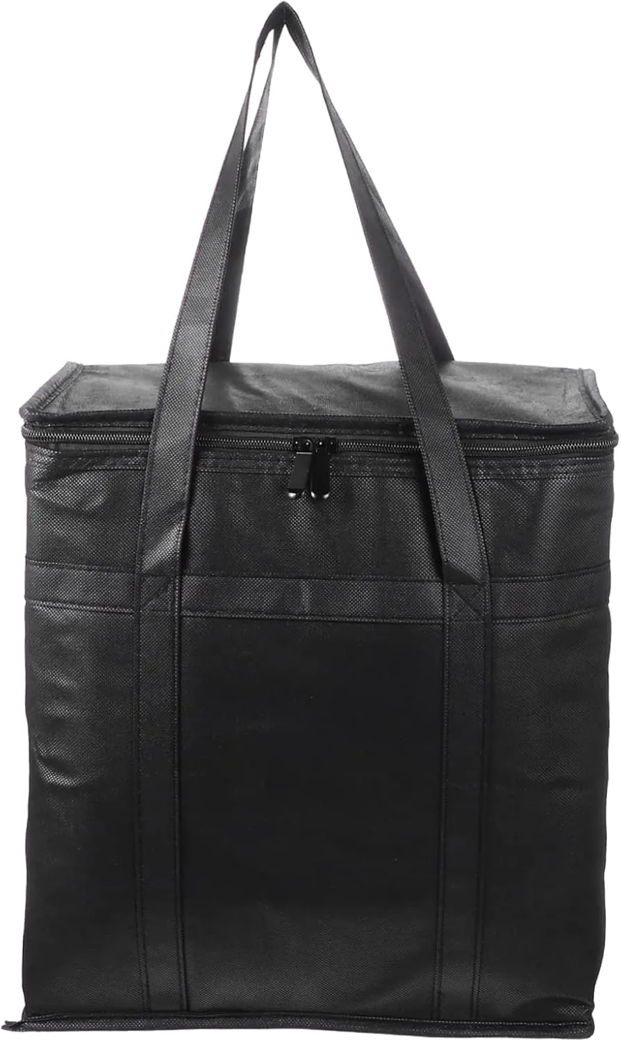 Mikinona Picnic Lunch Bag Insulated Layer Large Capacity Cooler Bag Reusable Lunch Tote for Women Aluminum Food Insulation