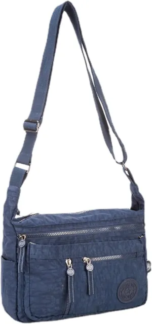 MOLERFO Nylon Bag Trashy Y2k Bag Messenger Bag Canvas Crossbody Bag Grunge Bag Therian Clothes