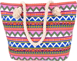 Nevenka Canvas Tote Beach Bag With Zipper Top Handle Handbag Shoulder Bags Shopping Bag
