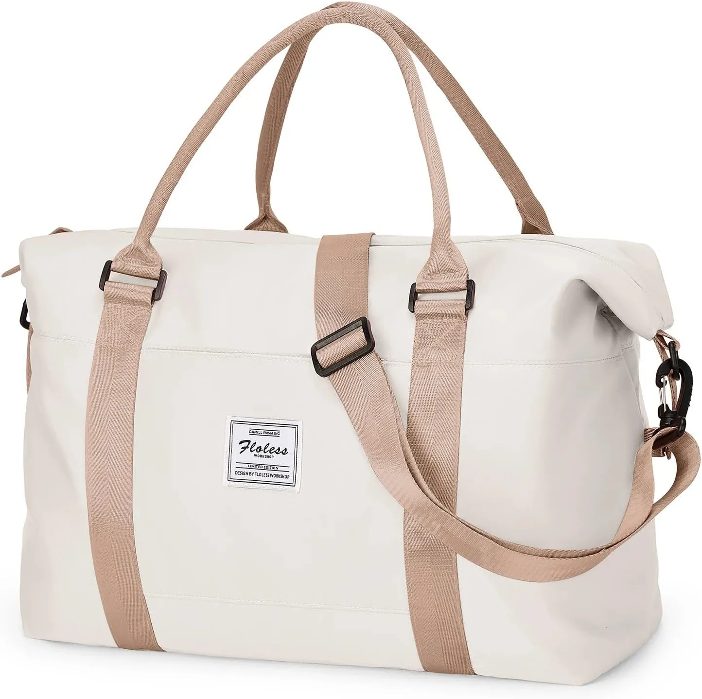 New Mom Bag Storage Bag Large Capacity Mommy Travel Bag Fashion Handbag Lightweight Diagonal, Diaper Bags Backpack,Baby Tote Bag Beige Brown/United States