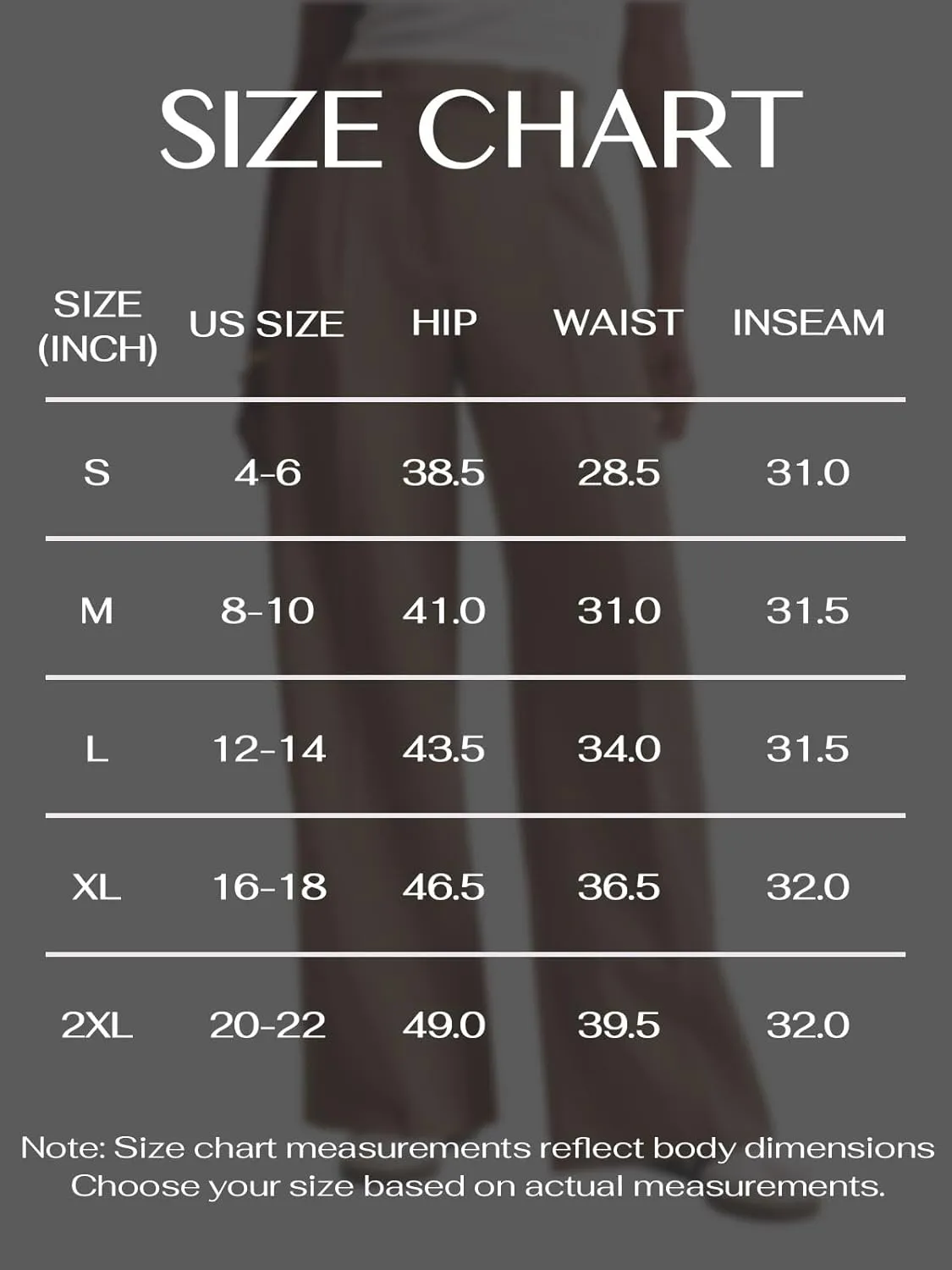 NIMIN Women Wide Leg Pants High Waisted Dressy Work Trousers Business Casual Palazzo Pants with Pockets