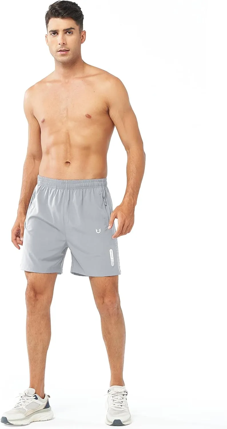NORTHYARD Men's Athletic Running Shorts Quick Dry Workout Shorts 7"/ 5"/ 9" Lightweight Sports Gym Basketball Tennis Hiking