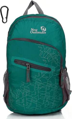 Outlander 20L/33L- Most Durable Packable Lightweight Travel Hiking Backpack Daypack (Dark Teal, 20L)