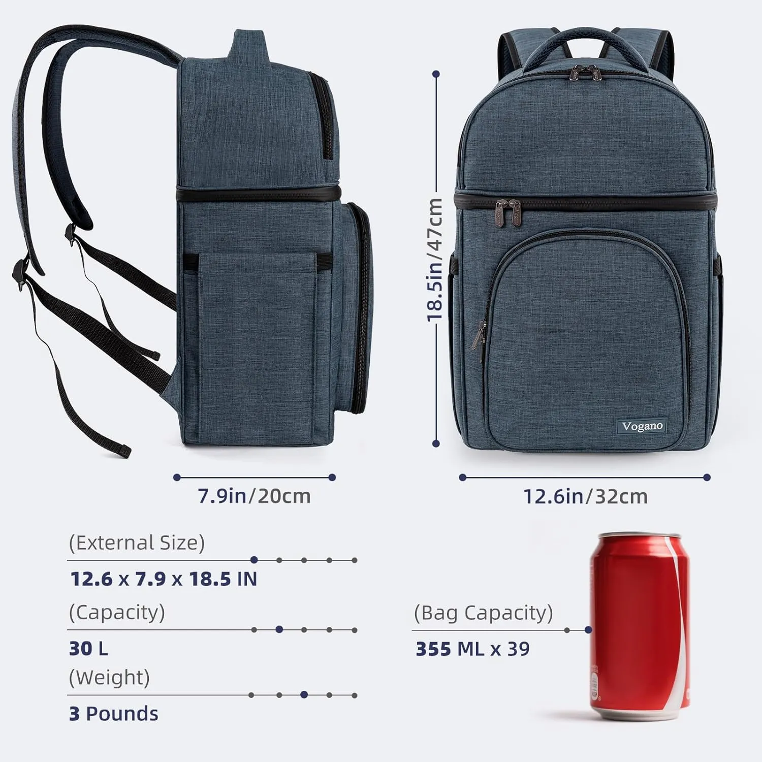 Picnic Backpack & Accessories - Picnic Set for 2 Person with 2 Insulated Cooler Compartment, Lightweight Blanket and Cutlery Set, Perfect for Wedding Gifts for Couples and Bridal Shower Gifts