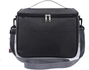 Picnic Backpack Insulated Lunch Bag Food Container Large Capacity Insulated Backpack Tote Pouch for Office Travel Vacation Fem