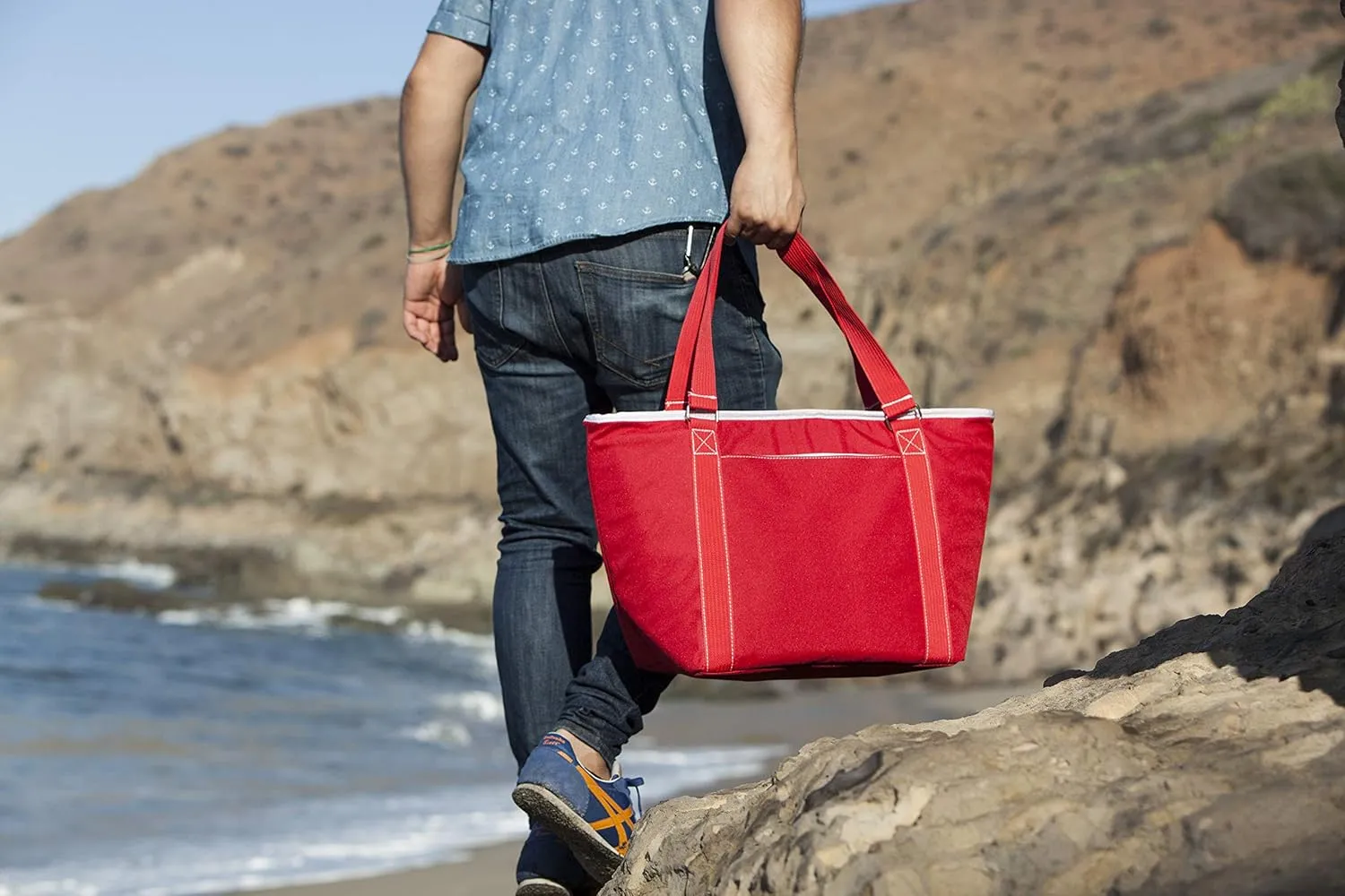 PICNIC TIME Coca-Cola Unity Love Topanga Tote Cooler Bag, Soft Cooler Bag, Picnic Cooler