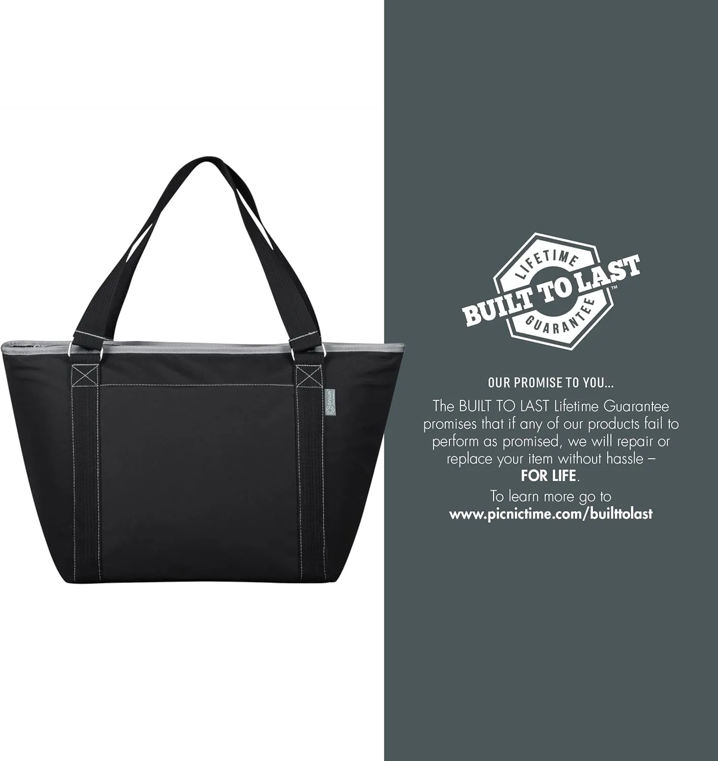 PICNIC TIME Friends Topanga Tote Cooler Bag, Soft Cooler Bag, Picnic Cooler