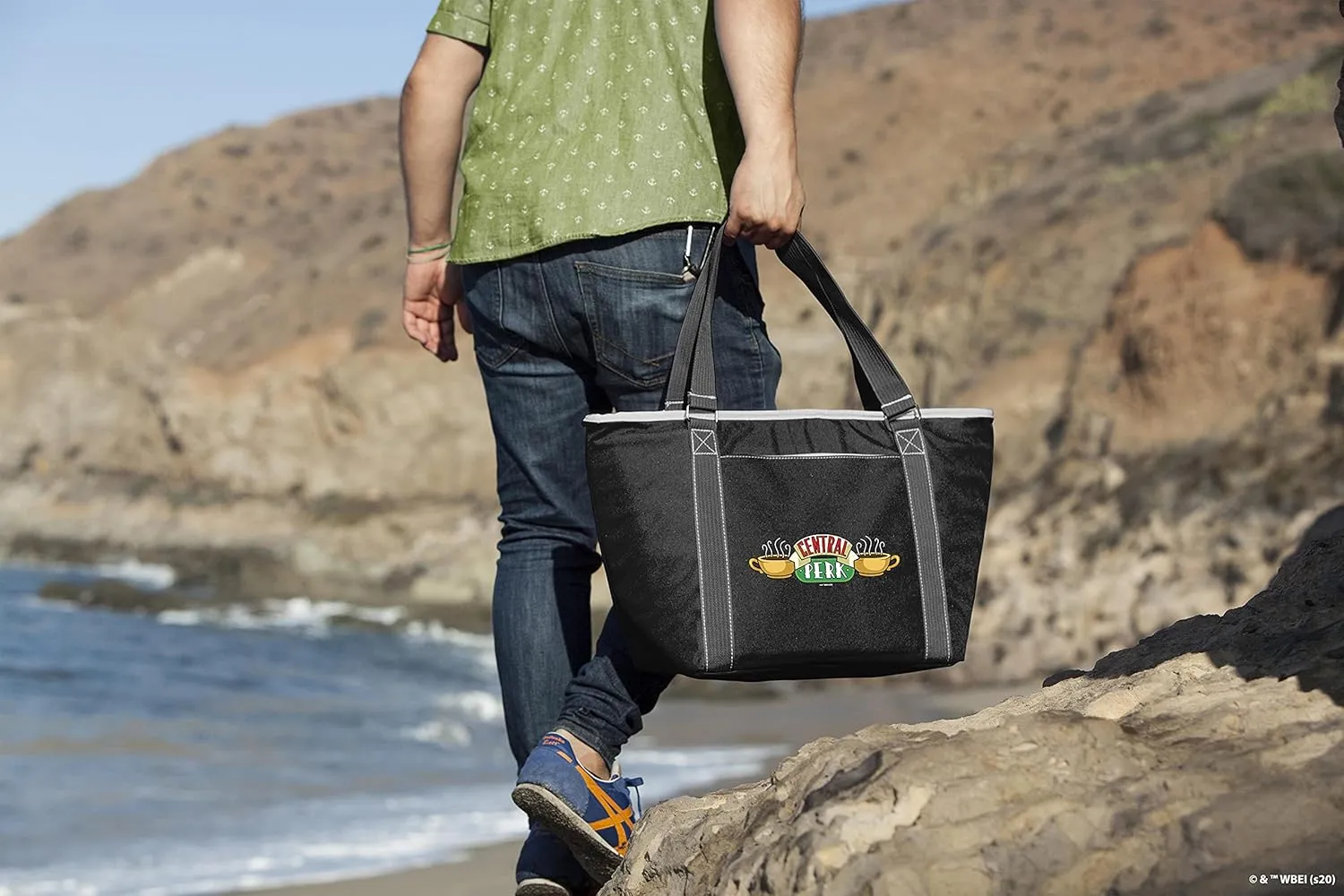 PICNIC TIME Friends Topanga Tote Cooler Bag, Soft Cooler Bag, Picnic Cooler
