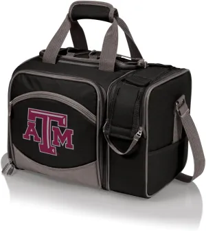 Picnic TIME NCAA Malibu Cooler Picnic Basket - Insulated Cooler Tote with Picnic Set
