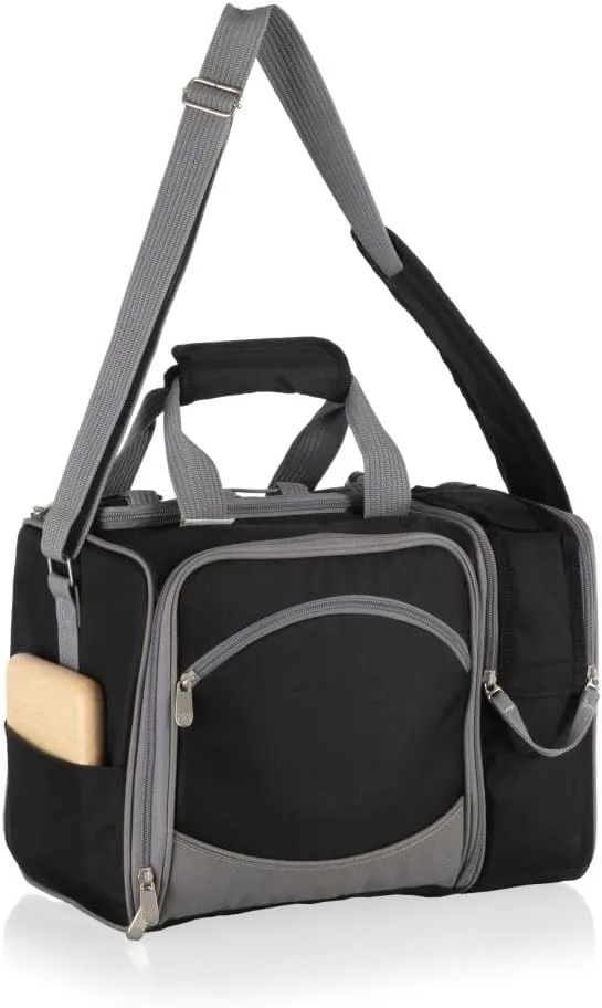 Picnic TIME NCAA Malibu Cooler Picnic Basket - Insulated Cooler Tote with Picnic Set