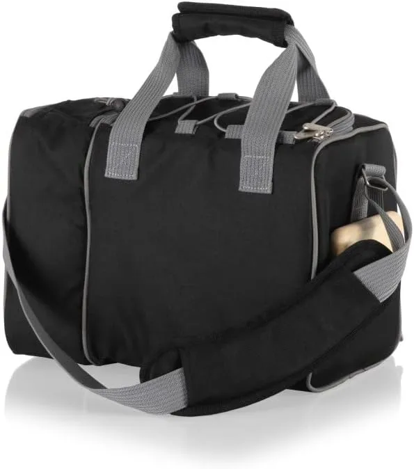 Picnic TIME NCAA Malibu Cooler Picnic Basket - Insulated Cooler Tote with Picnic Set