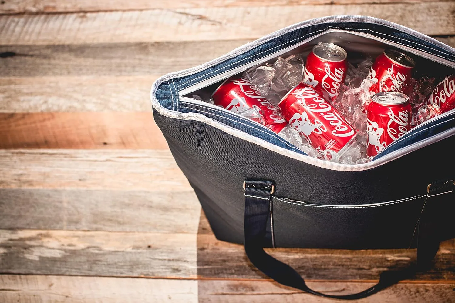 PICNIC TIME NCAA Unisex-Adult NCAA Topanga Tote Cooler Bag, Soft Cooler Bag, Picnic Cooler