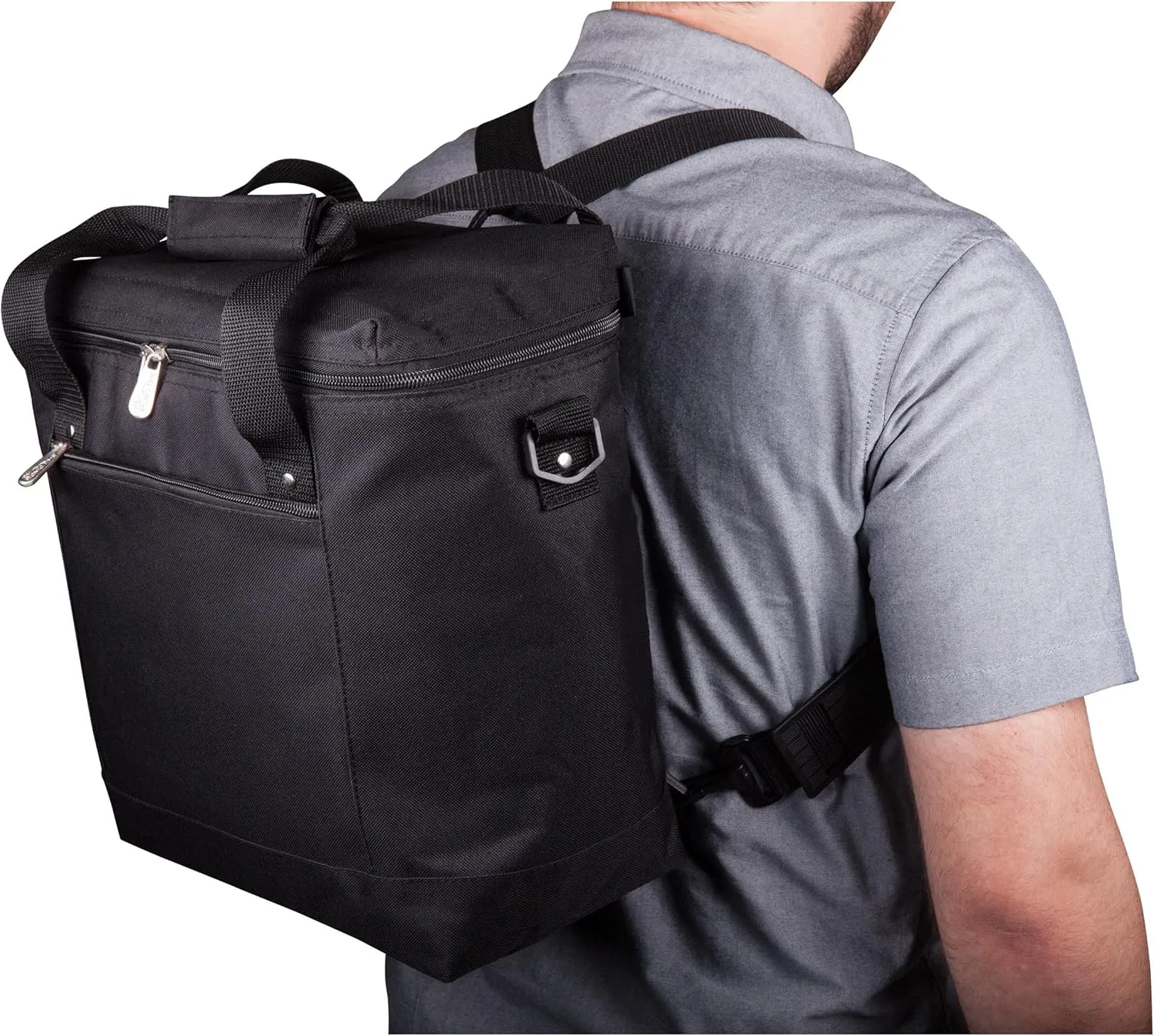 PICNIC TIME NFL Montero Tote Cooler Bag - Soft Cooler Bag - Picnic Tote, (Black)