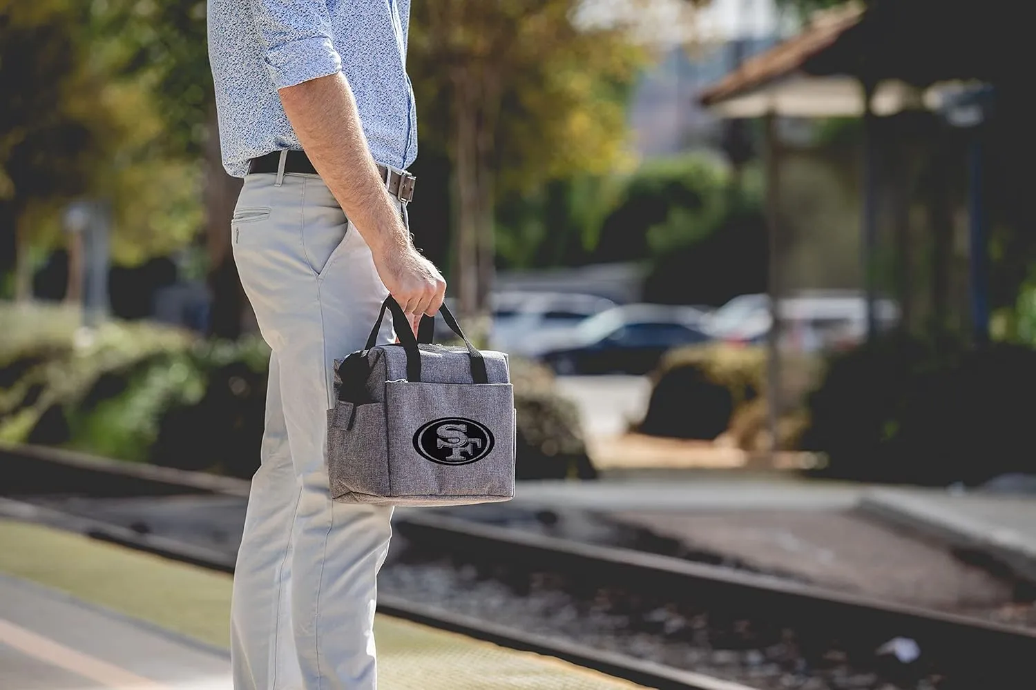 PICNIC TIME NFL On The Go Lunch Bag Cooler, Soft Cooler Lunch Box, Insulated Lunch Bag
