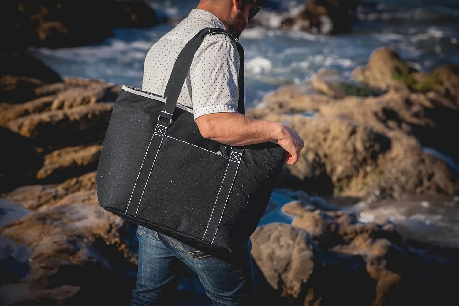 PICNIC TIME NFL Tahoe XL Tote Cooler Bag - Soft Cooler Bag - Picnic Cooler