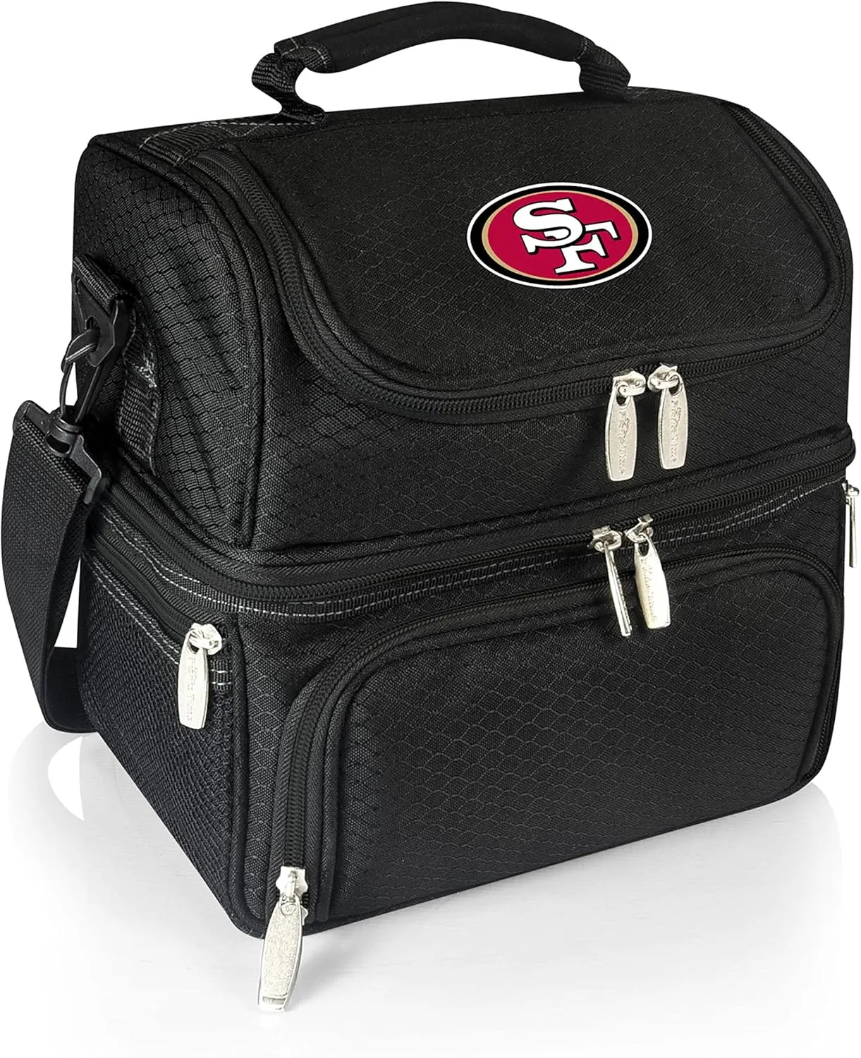 PICNIC TIME NFL unisex-adult NFL Pranzo Lunch Bag, Insulated Lunch Box with Picnic Set, Lunch Cooler Bag