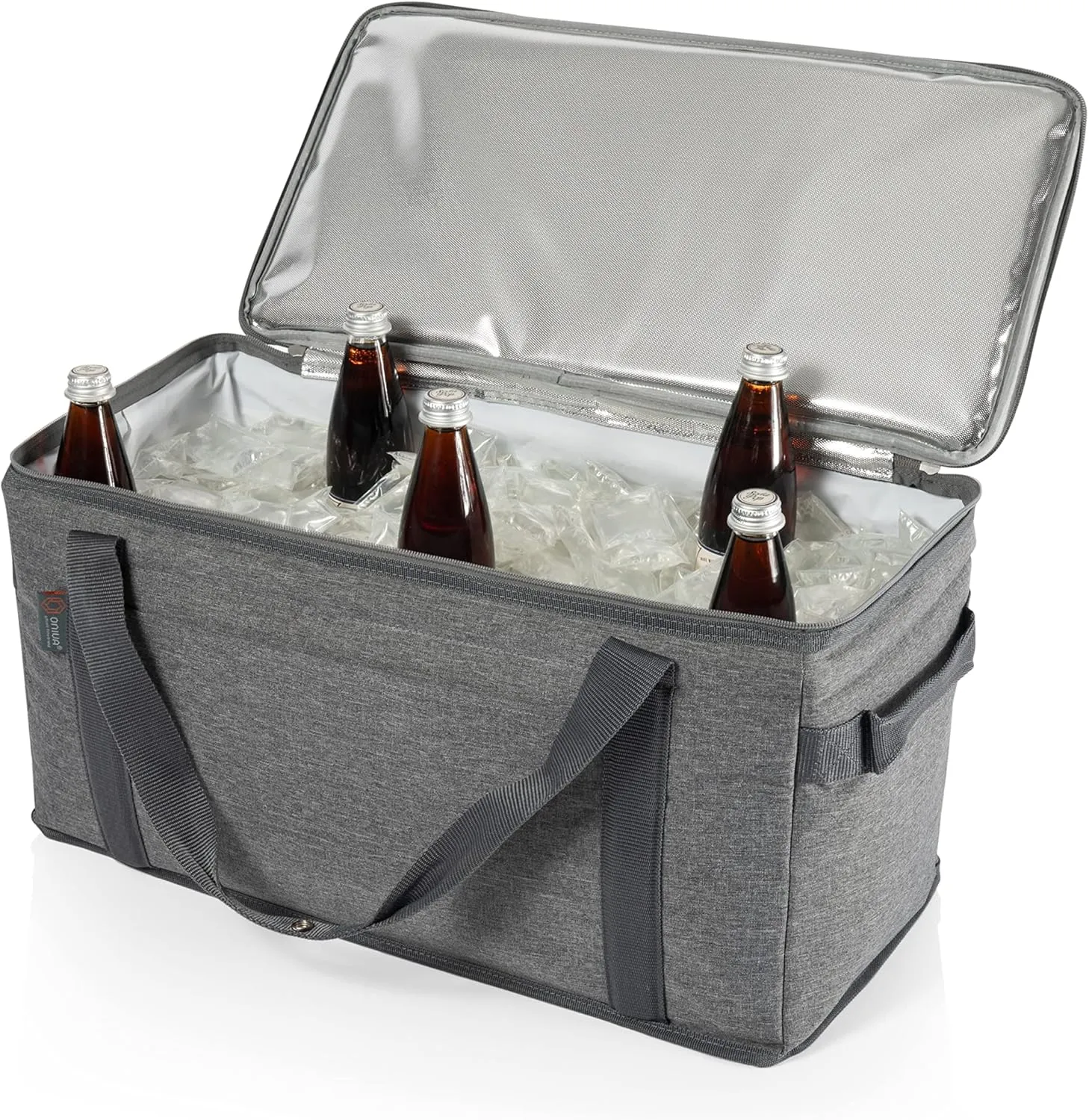 PICNIC TIME NHL Unisex-Adult NHL 64 Can Collapsible Cooler, Large Insulated Soft Cooler Bag, Portable Beach Cooler