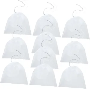 Portable Sanitation Pouches 10pcs Vomiting Bags Puke Bag for Travel Outdoor Camping