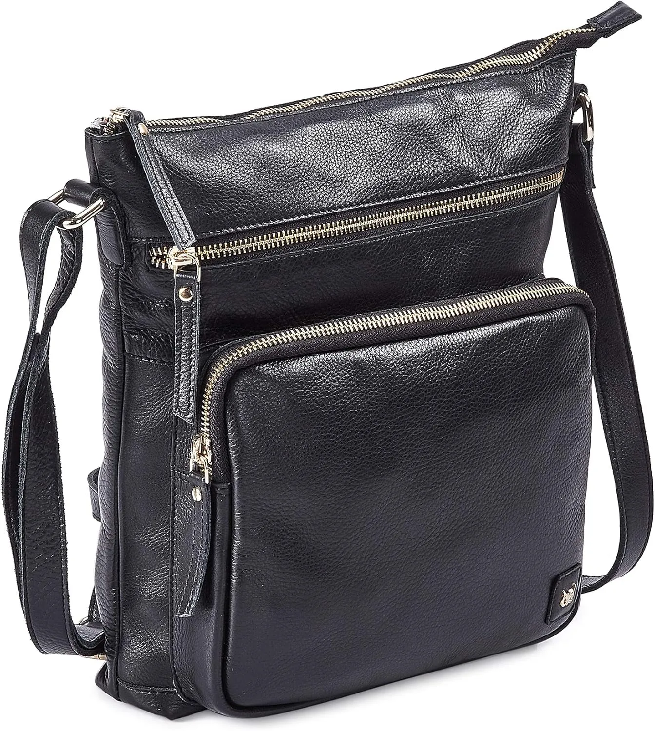 Real Leather Crossbody Bags Purses for Women Shoulder Handbags Crossover Handmade Stylish Trendy Pocketbook