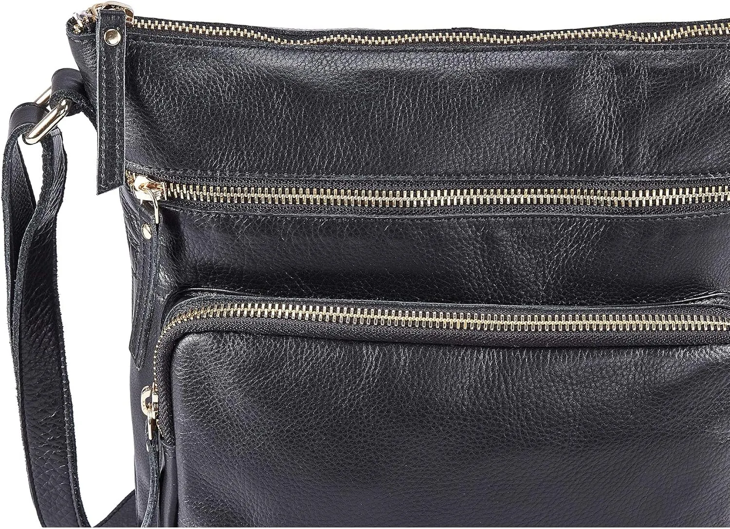 Real Leather Crossbody Bags Purses for Women Shoulder Handbags Crossover Handmade Stylish Trendy Pocketbook