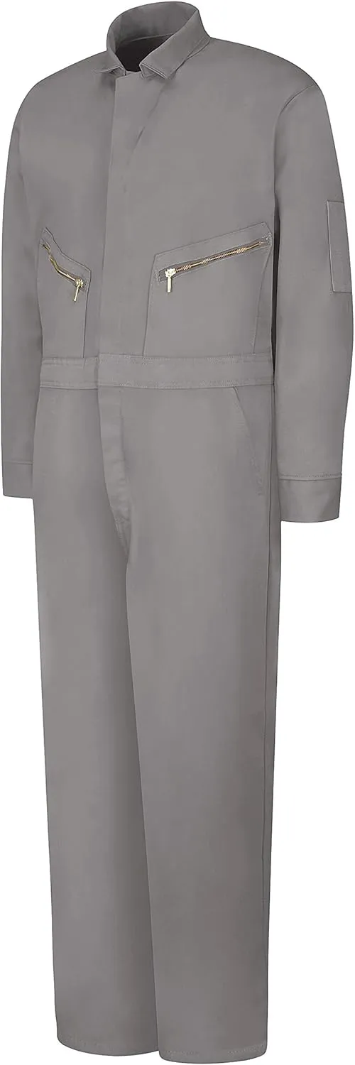 Red Kap mens Zip-front Cotton Coverall