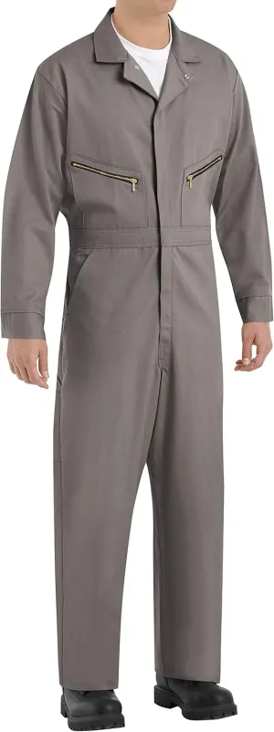 Red Kap mens Zip-front Cotton Coverall