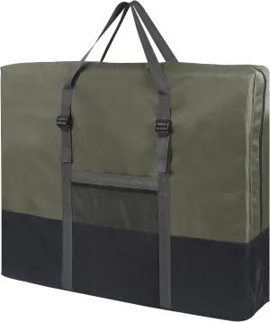 REDCAMP folding table Storage bag, WaterProof Carry Bag with Handles for Folding Picnic Camping Card Table, Green 36" D x 5" W x 30" H