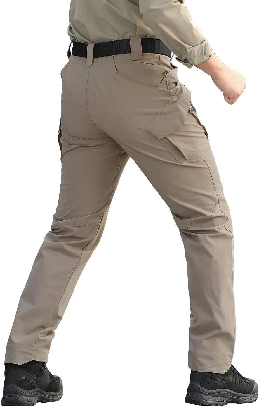 ReFire Gear Men's Quick Dry Tactical Pants Summer Lightweight Outdoor Hiking Cargo Trousers