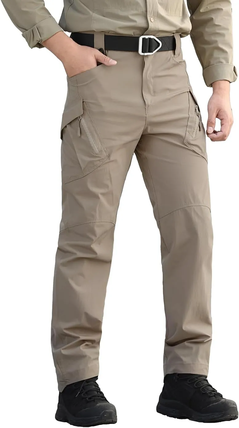 ReFire Gear Men's Quick Dry Tactical Pants Summer Lightweight Outdoor Hiking Cargo Trousers