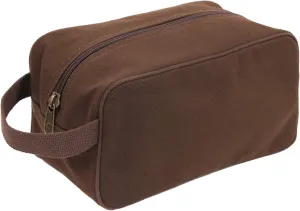 Rothco Canvas Travel Kit Bag Toiletry Bag Military Dopp Kit