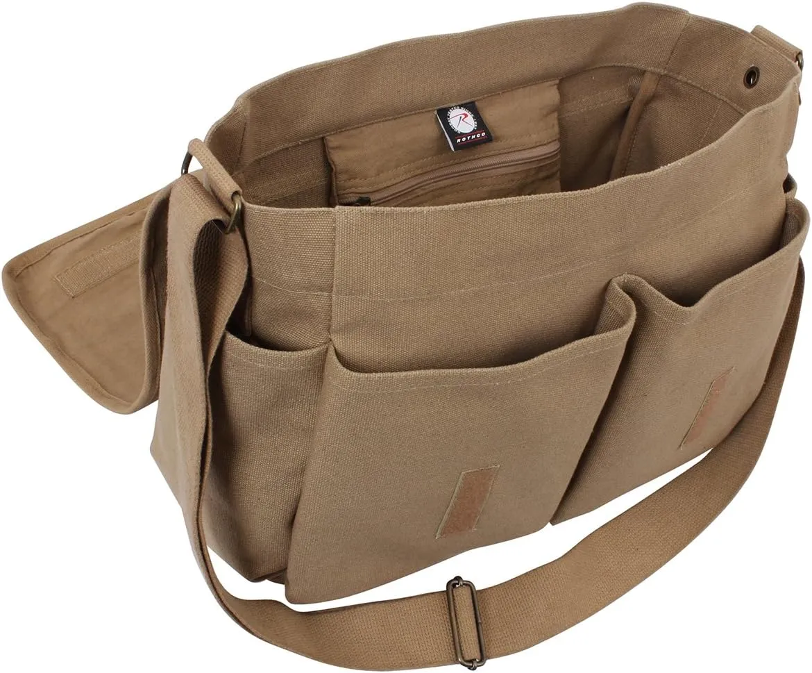 Rothco Classic Canvas Messenger Bag