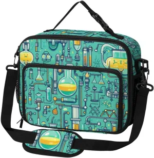 Scientific Instrumen Large Insulated Lunch Bag Reusable Lunch Cooler Bags Tote for Work Picnic Outdoor