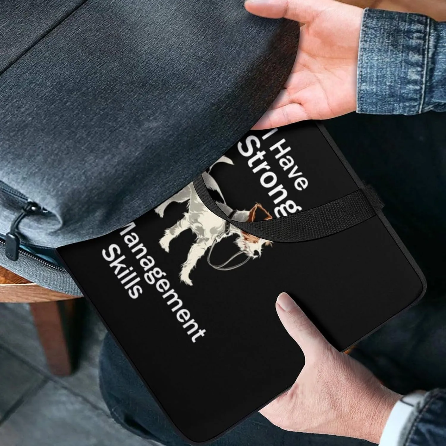 Self-management Skills Laptop Sleeve Portable Waterproof Computer Bag Pouch Handbag Protective Sleeve