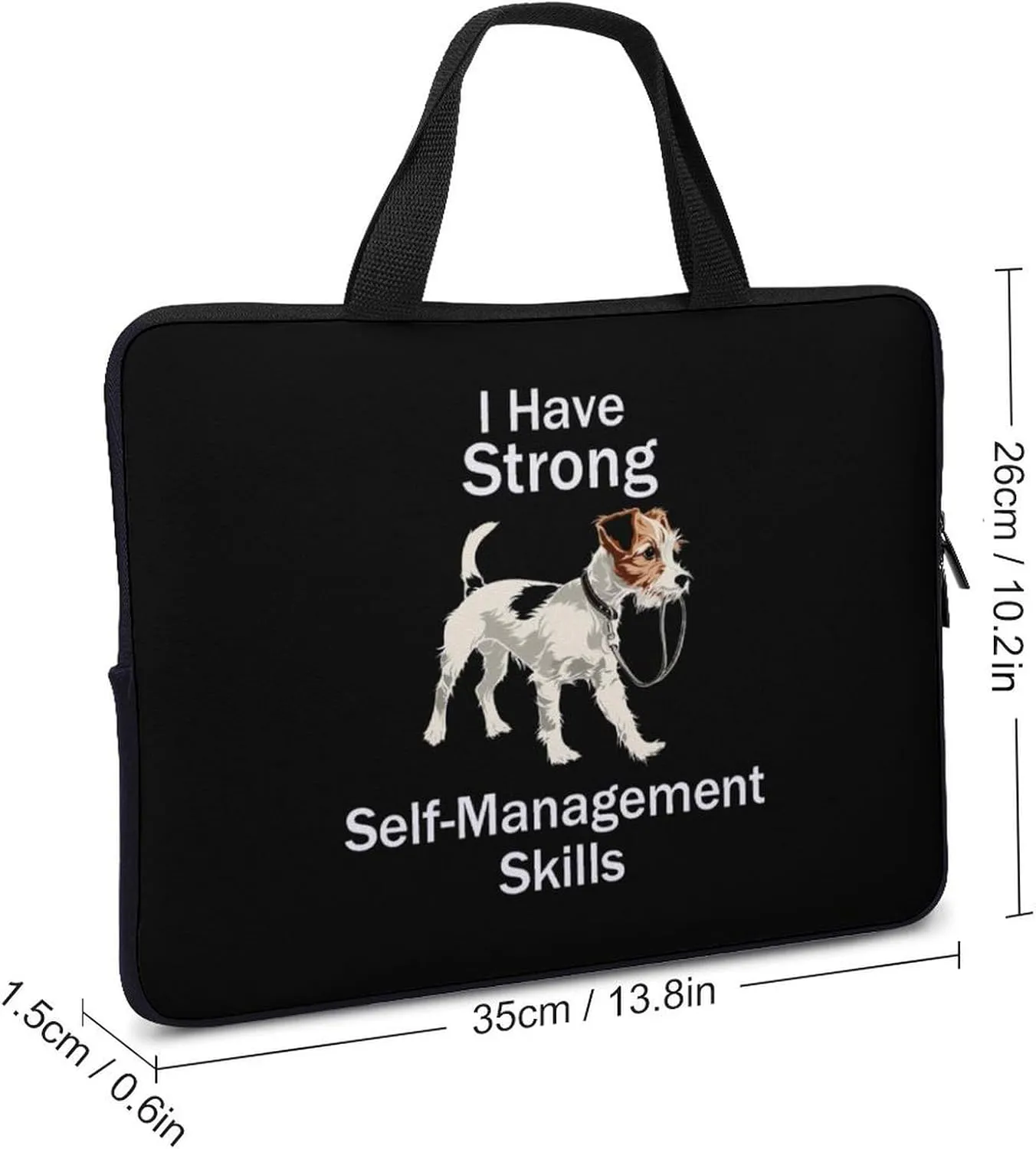 Self-management Skills Laptop Sleeve Portable Waterproof Computer Bag Pouch Handbag Protective Sleeve