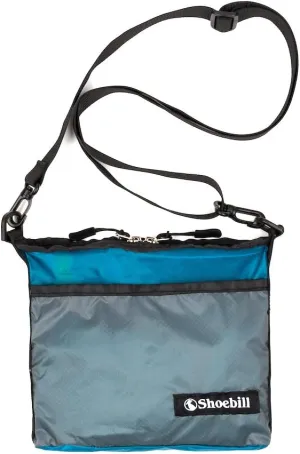 Shoebill Small Crossbody Bag Sacoche bag Light Weight1.5L Nylon for Men and Women