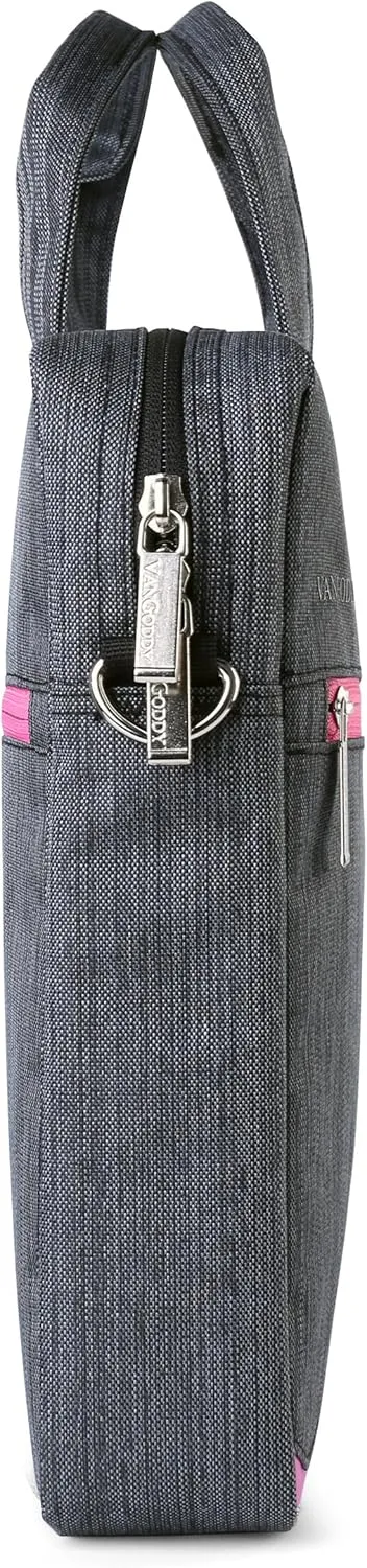 Slim Anti-Theft Laptop Messenger Bag 14 15.6 inch for Fujitsu LifeBook, Celsius Series