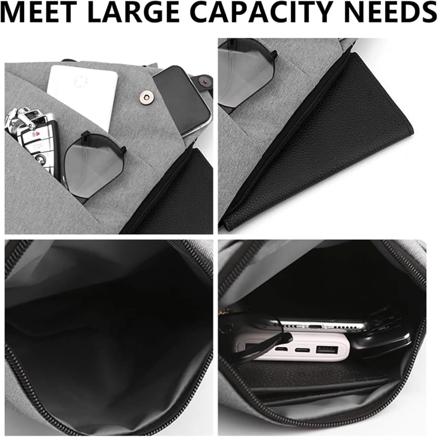 Slim Carry, The Slim Carry Sling Bag, Anti Theft Crossbody Bag Travel Personal Flex Bag for Men Women