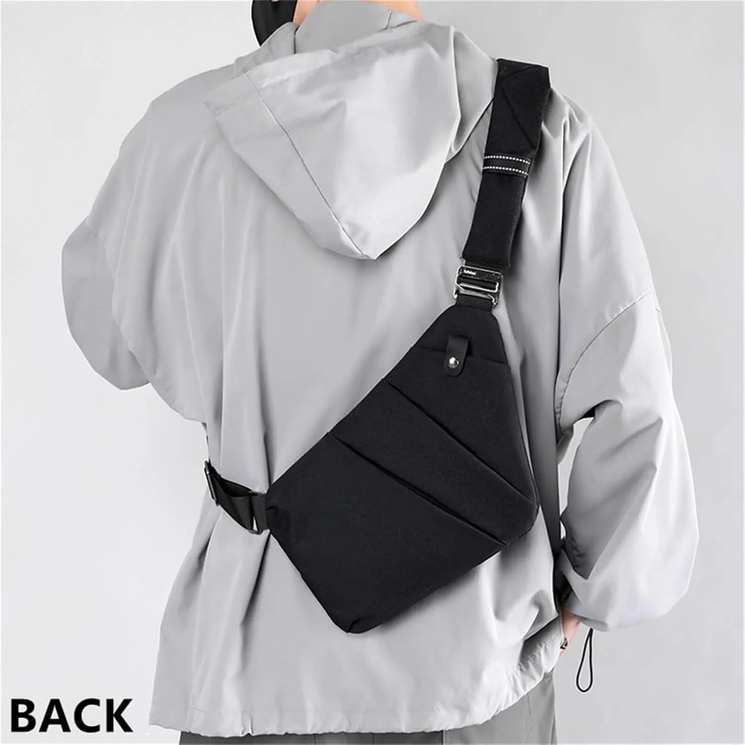 Slim Carry, The Slim Carry Sling Bag, Anti Theft Crossbody Bag Travel Personal Flex Bag for Men Women