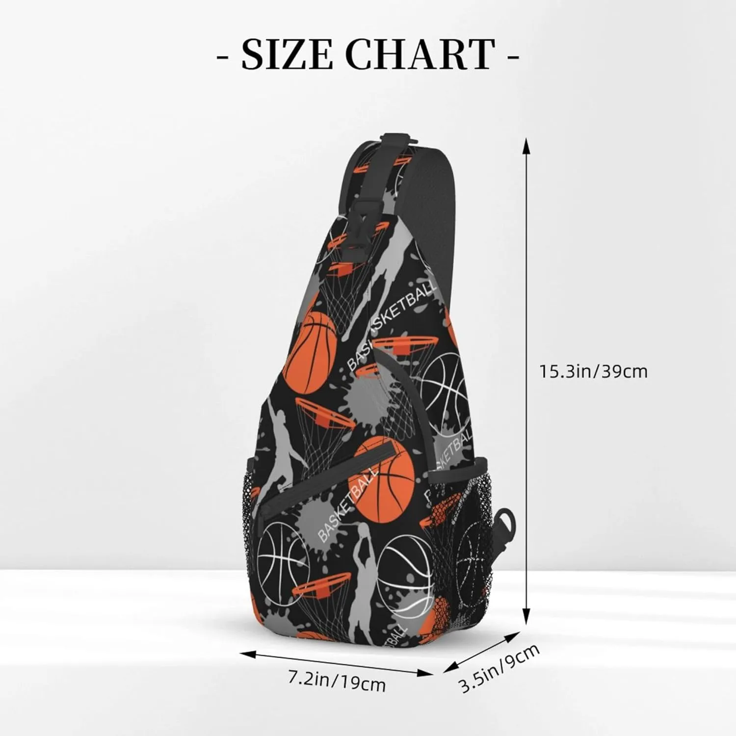 Sling Backpack Crossbody Shoulder Bag For Women Men Sling Bag Purse Travel Hiking Chest Bag Daypack Unisex