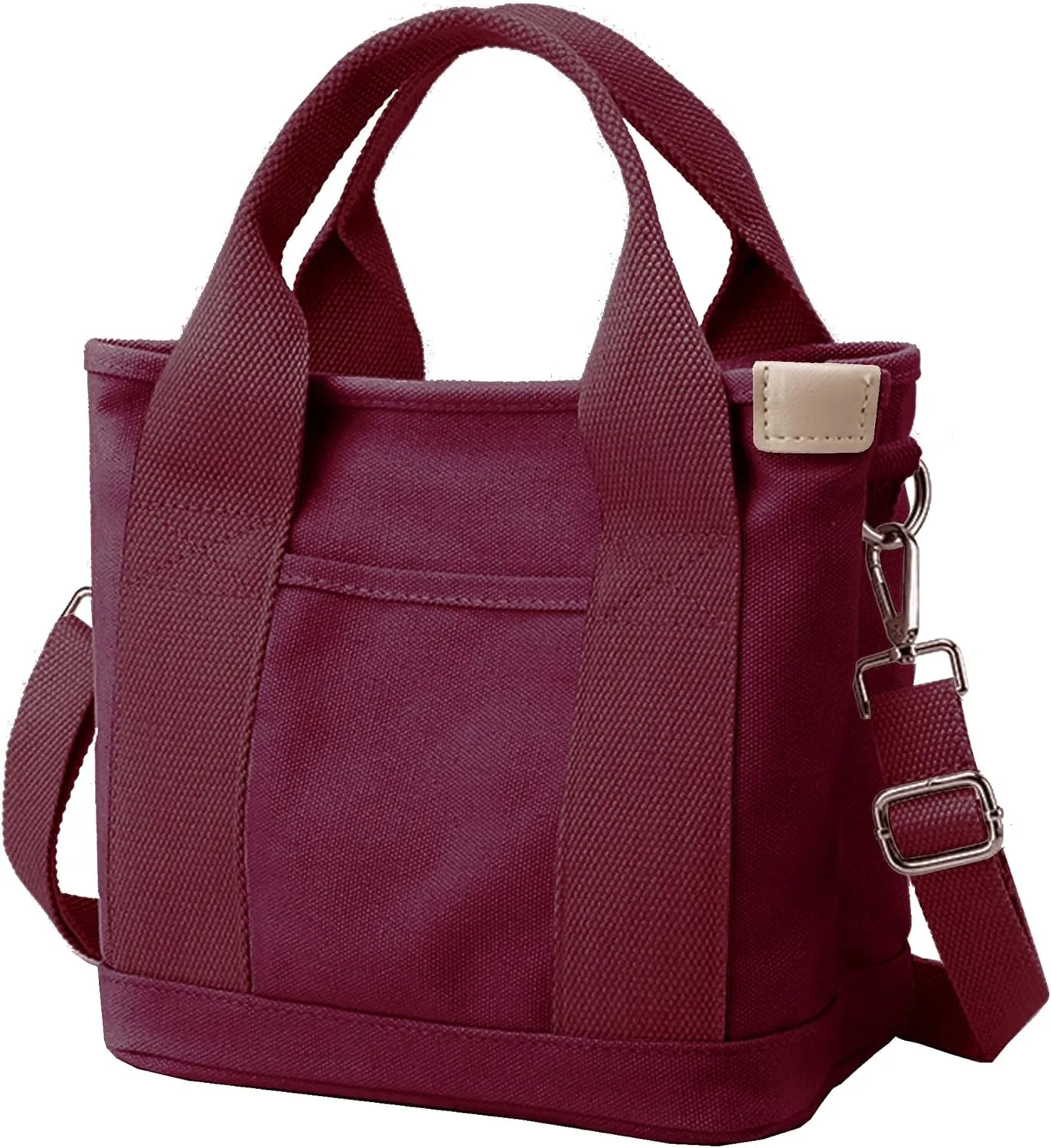 Small Tote Bag with Zipper Tote Bag for Women Canvas Crossbody Bag Shoulder Bag Satchel Hobo Bag Messenger Bag 2025