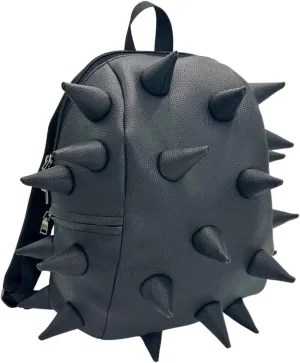 Spike Got Your Black Stylish Lightweight Compact Premium Faux Leather Daypack for Men & Women Durable Unisex Casual Travel 13" Laptop Commuter Bag