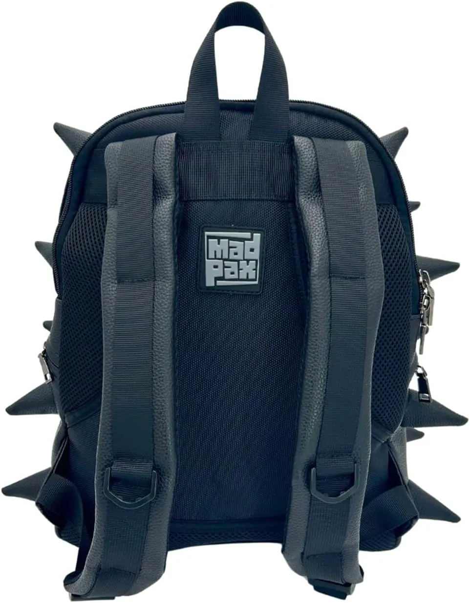 Spike Got Your Black Stylish Lightweight Compact Premium Faux Leather Daypack for Men & Women Durable Unisex Casual Travel 13" Laptop Commuter Bag