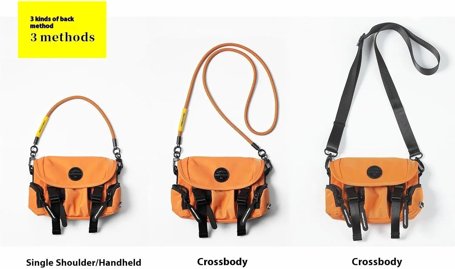 Sports Shoulder Bag with Sweet Cool Design - Crossbody Phone Bag & Casual Shoulder Phone Bag Combo