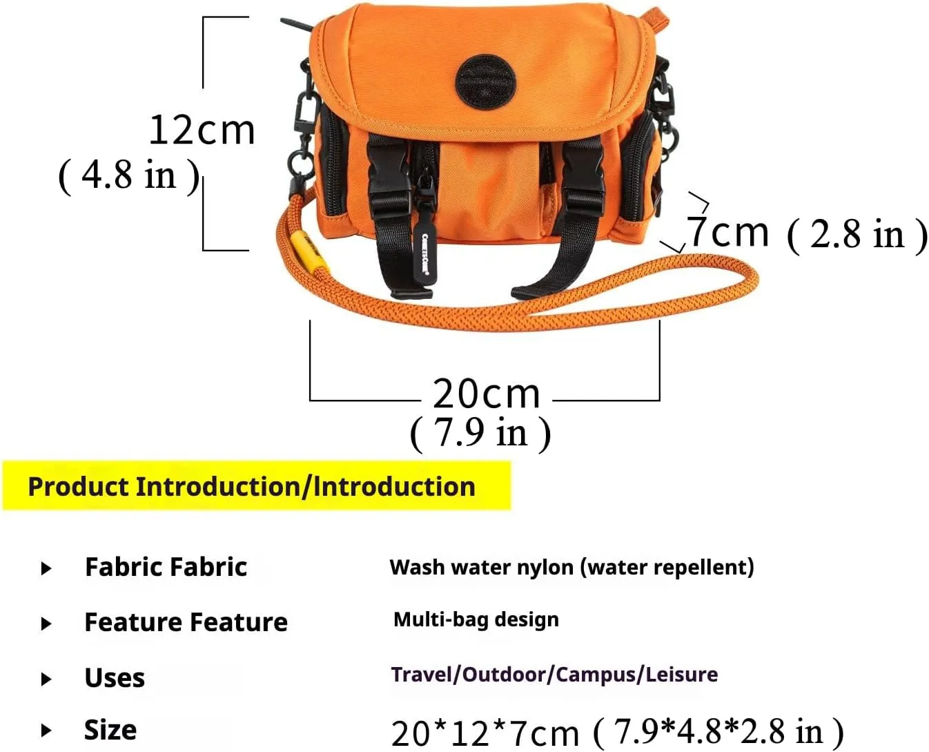Sports Shoulder Bag with Sweet Cool Design - Crossbody Phone Bag & Casual Shoulder Phone Bag Combo