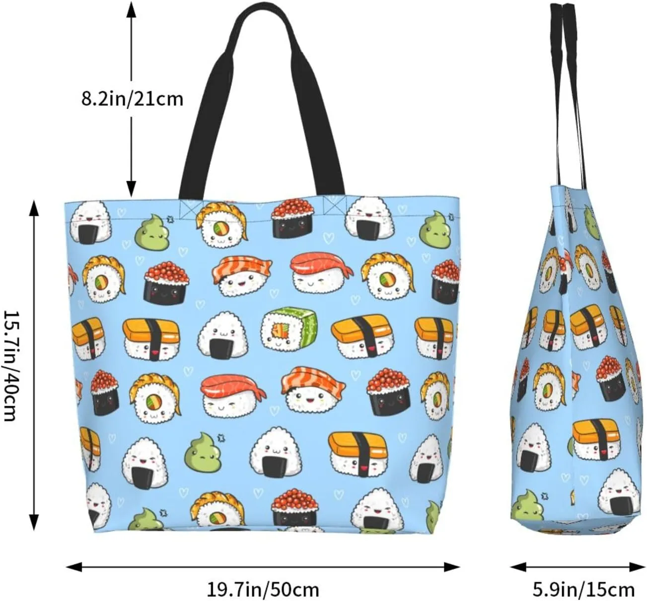 Sunflower Tote Bag For Women, Waterproof Shoulder Bags Big Reusable Grocery Handbag For Shopping Picnic Work Beach