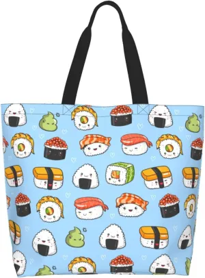 Sunflower Tote Bag For Women, Waterproof Shoulder Bags Big Reusable Grocery Handbag For Shopping Picnic Work Beach