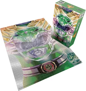 Super7 Mighty Morphin Power Rangers Green Ranger Puzzle - 1,000 Piece Power Rangers Puzzle Classic TV Show Collectibles