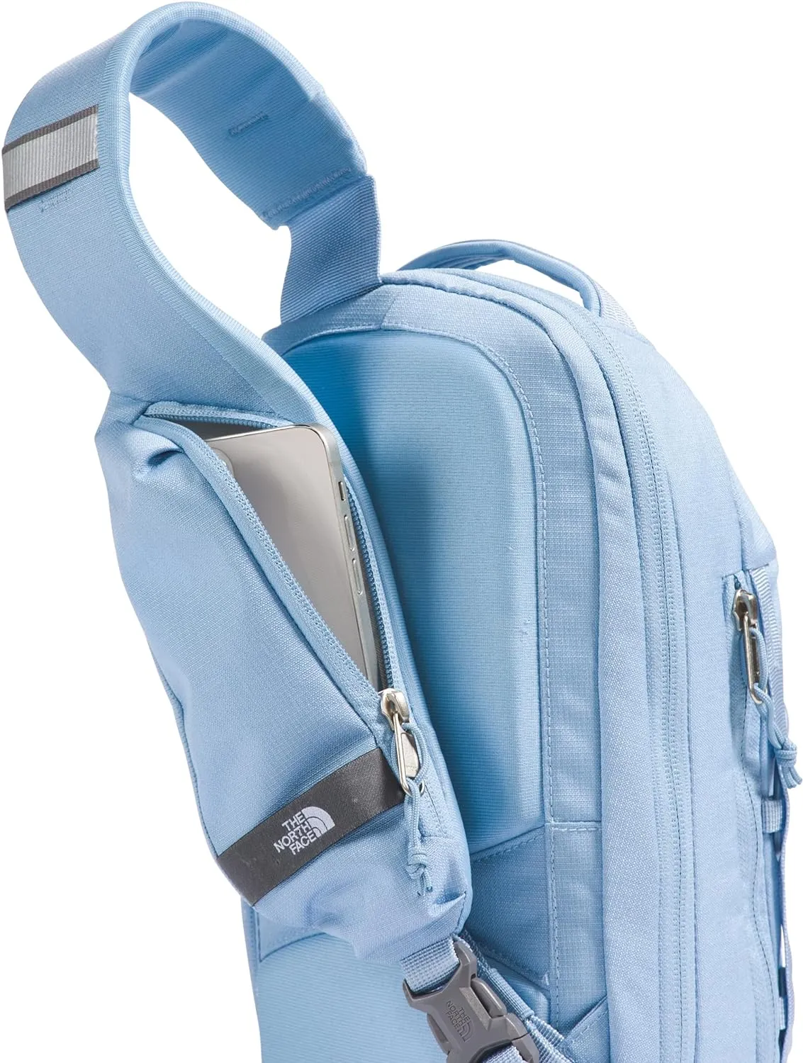 THE NORTH FACE Borealis Sling Bag, Steel Blue Dark Heather/Steel Blue, One Size