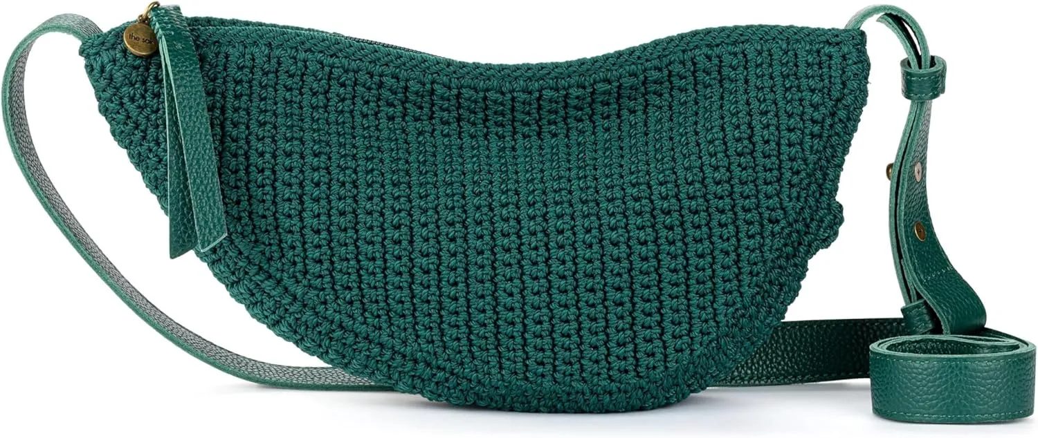 The Sak Tess Sling Purse - Small Woman's Crossbody Bag For Everyday & Travel - Handbag With Zipper Closure & Adjustable Strap