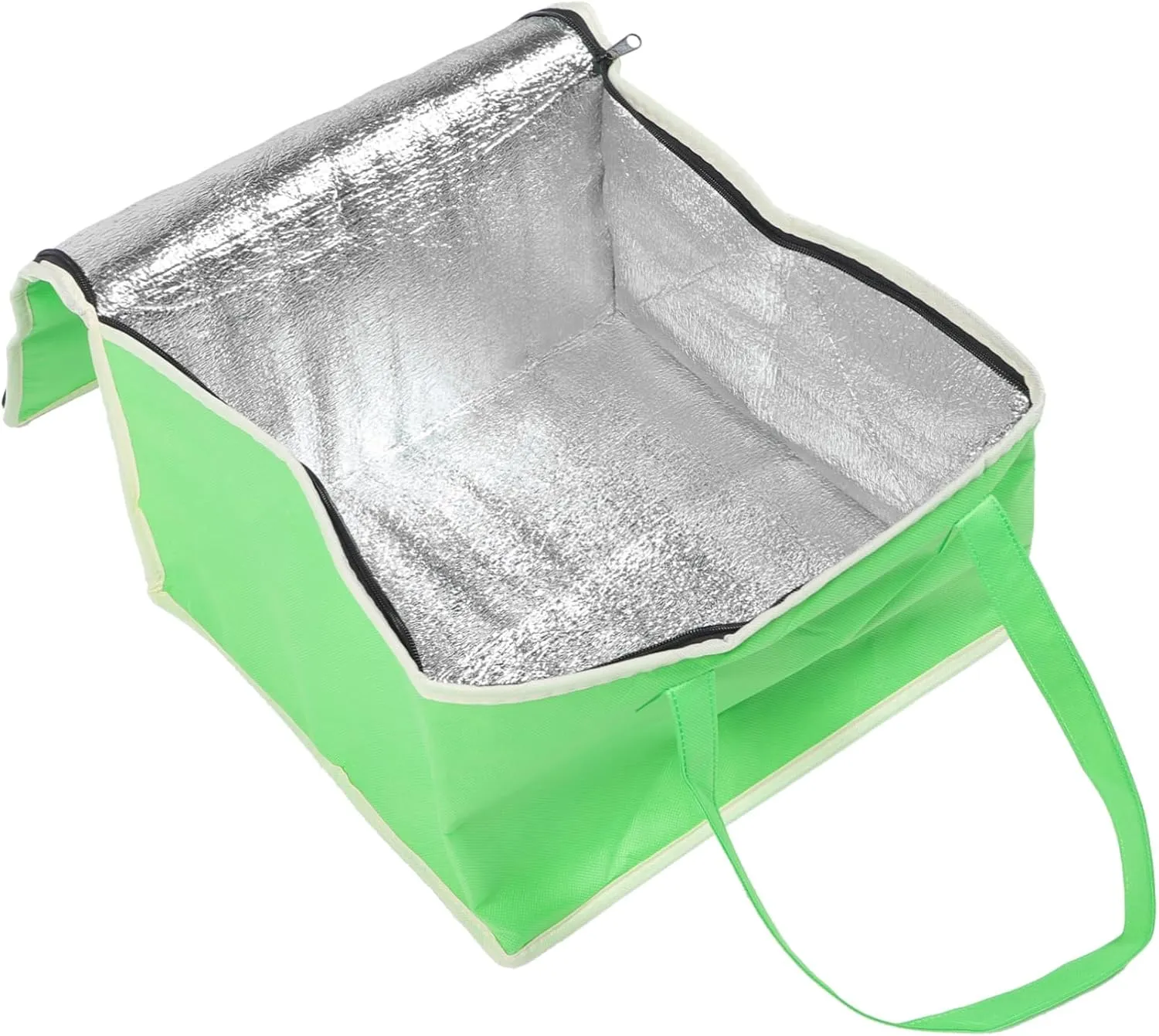 Thermal Insulation Bag Large 28l Cold Food Carrier for Shopping Picnic Travel Reusable Grocery Bag Smooth Zipper